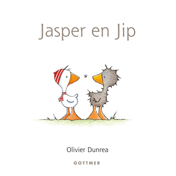 Jasper en Jip – Olivier Dunrea – boek cover