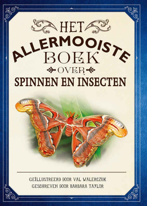 Het allermooiste boek over spinnen en insecten – Barbara Taylor – boek cover