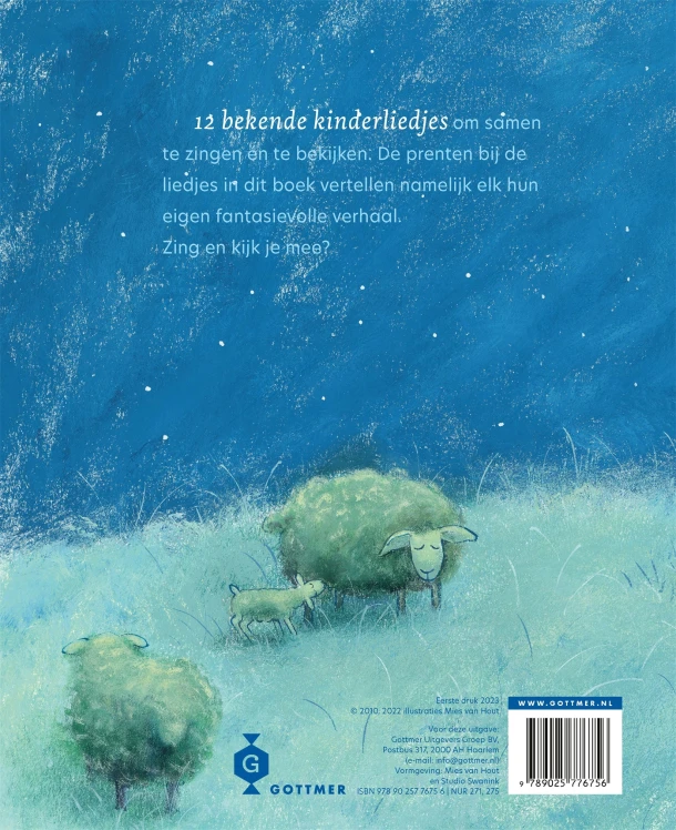 Daar buiten loopt een schaap – Mies van Hout – boek cover