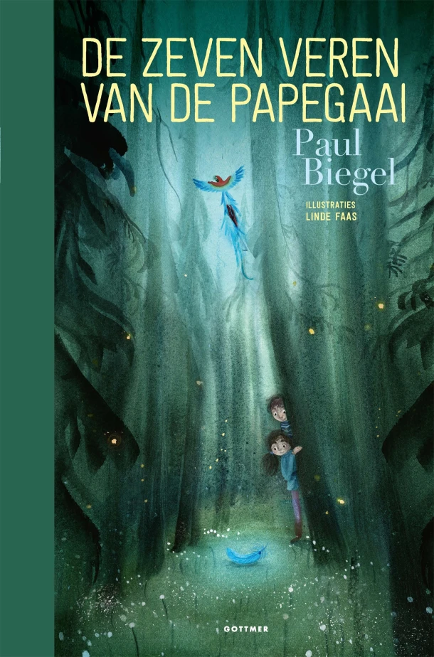 De zeven veren van de papegaai – Paul Biegel – boek cover
