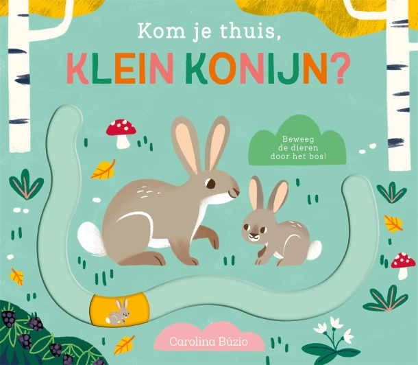 Kom je thuis, klein konijn? – Carolina Búzio – boek cover