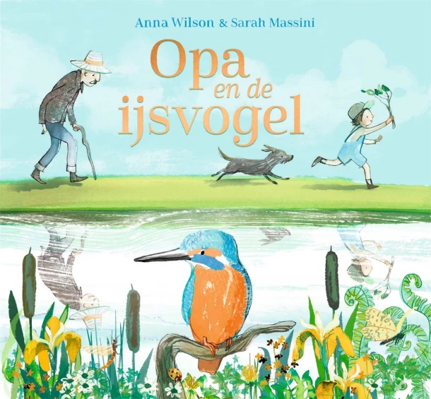 Opa en de ijsvogel – Anna Wilson – boek cover