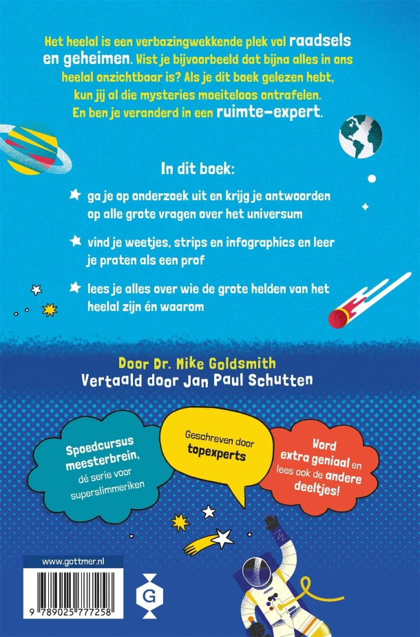 De geheimen van het universum – Mike Goldsmith – boek cover