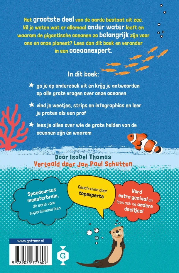 Onze onmetelijk grote oceanen – Isabel Thomas – boek cover