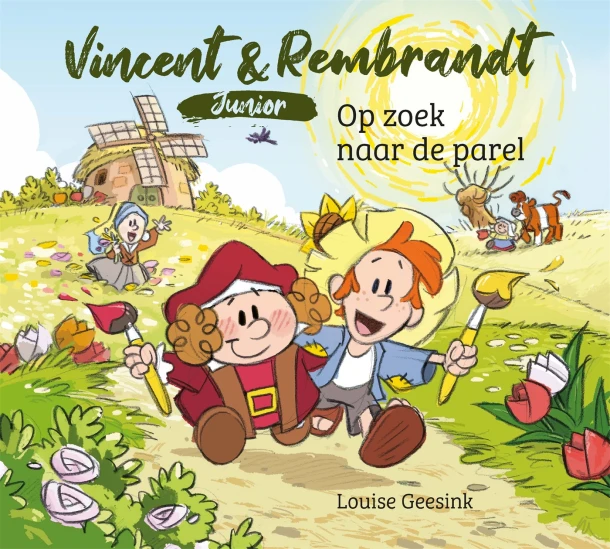 Op zoek naar de parel – Louise Geesink – boek cover