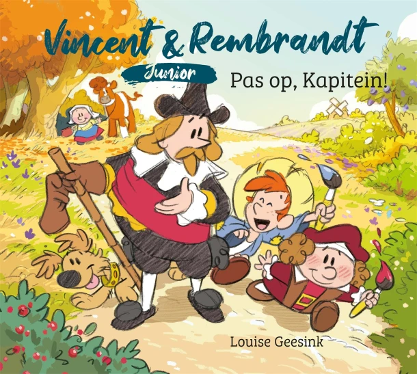 Pas op, Kapitein! – Louise Geesink – boek cover
