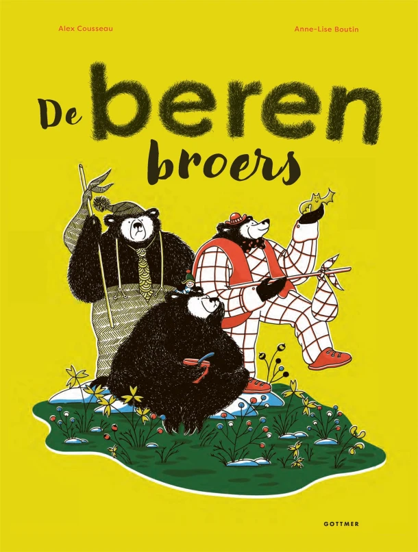 De berenbroers – Alex Cousseau – boek cover