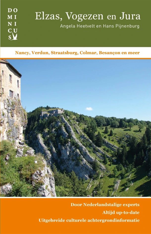 Elzas, Vogezen en Jura – Angela Heetvelt – boek cover