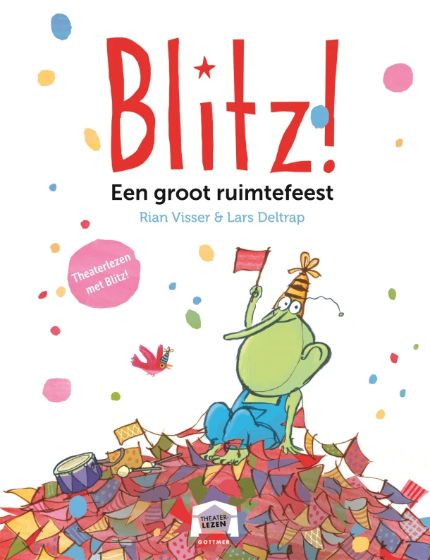 Blitz! Een groot ruimtefeest – Rian Visser – boek cover