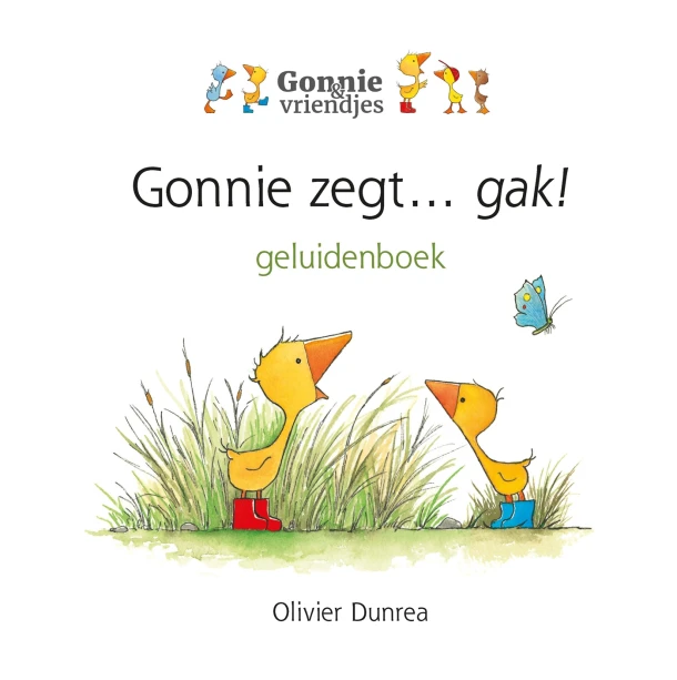 Gonnie zegt... gak! – Olivier Dunrea – boek cover