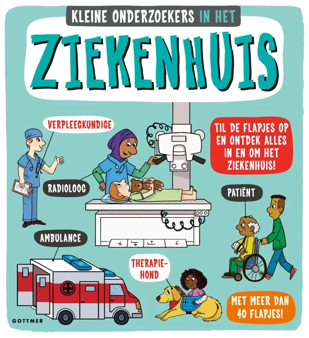 In het ziekenhuis – Catherine Ard – boek cover