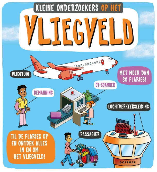 Op het vliegveld – Dynamo Ltd. – boek cover