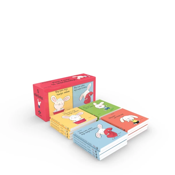 Klein Konijn 12 uitdeelboekjes – Jörg Mühle – boek cover