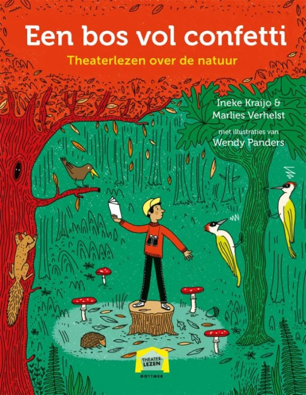 Een bos vol confetti – Ineke Kraijo – boek cover