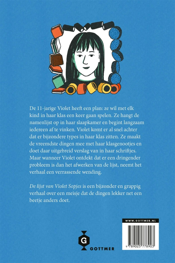 De lijst van Violet Sopjes – David Vlietstra – boek cover
