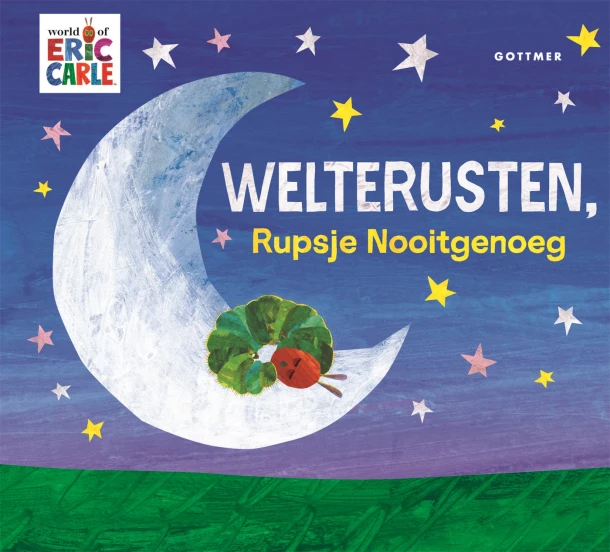 Welterusten, Rupsje Nooitgenoeg – Eric Carle – boek cover