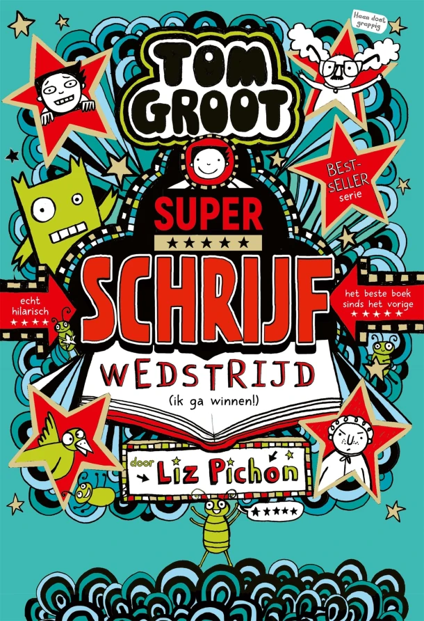 Superschrijfwedstrijd (ik ga winnen!) – Liz Pichon – boek cover