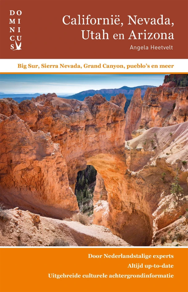 Californië, Arizona, Utah en Nevada – Angela Heetvelt – boek cover