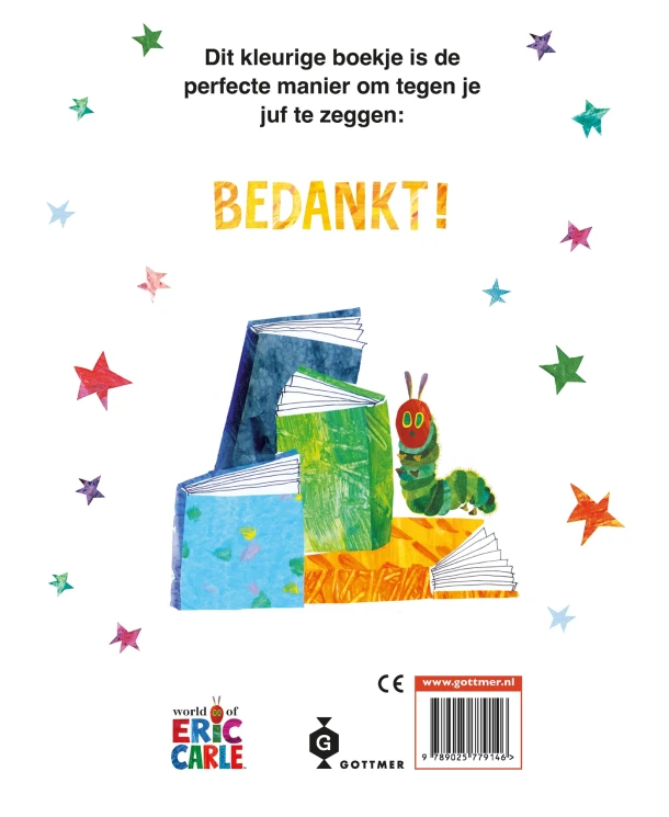 Dank je wel, juf – Eric Carle – boek cover
