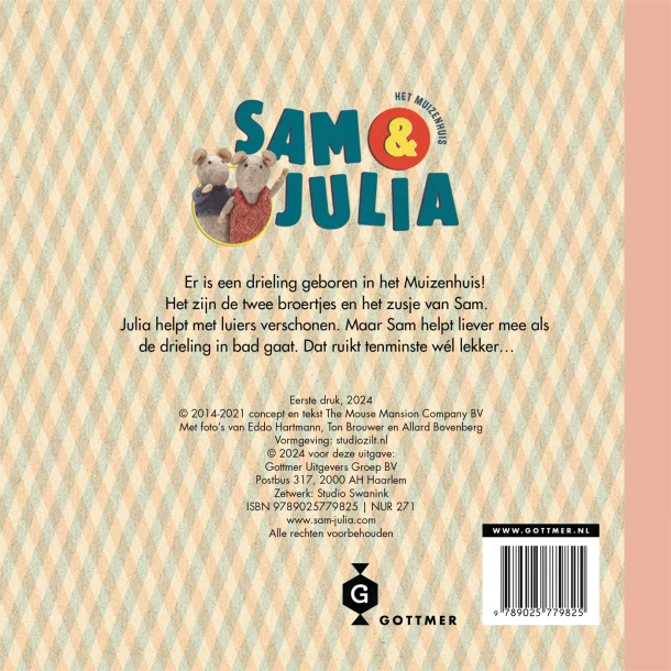Een drieling – Karina Schaapman – boek cover