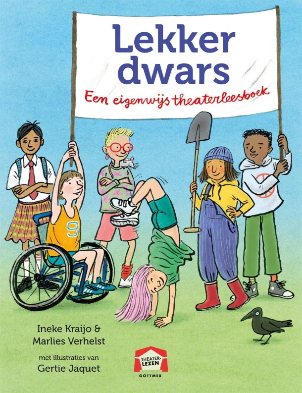 Lekker dwars – Ineke Kraijo – boek cover