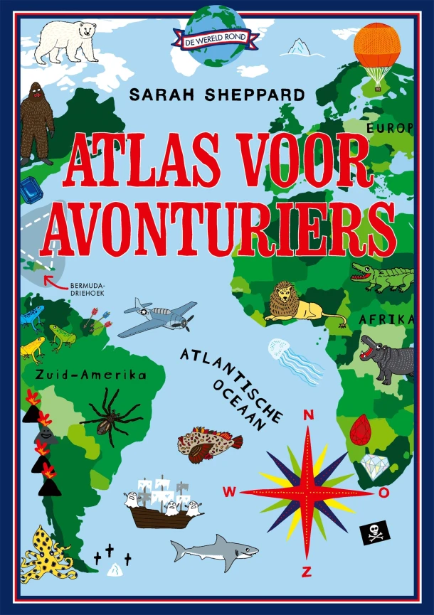Atlas voor avonturiers – Sarah Sheppard – boek cover