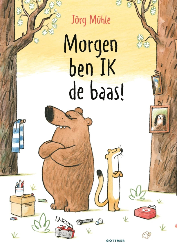 Morgen ben ik de baas! – Jörg Mühle – boek cover