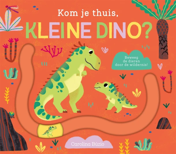 Kom je thuis, kleine dino? – Carolina Búzio – boek cover