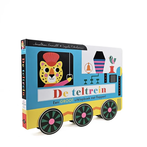 De teltrein – Jonathan Emmett – boek cover
