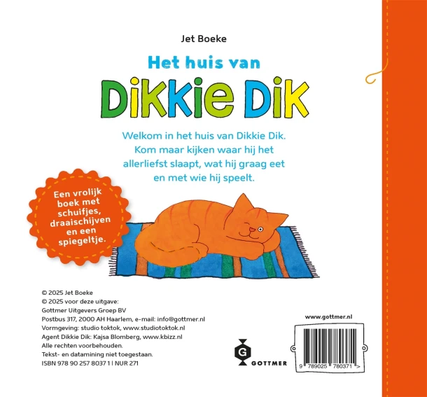Het huis van Dikkie Dik – Jet Boeke – boek cover