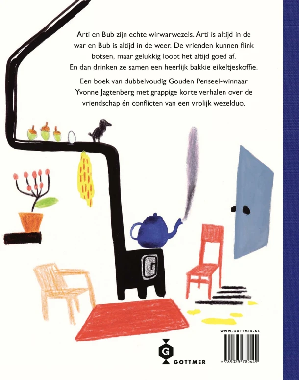 De wirwarwezels – Yvonne Jagtenberg – boek cover