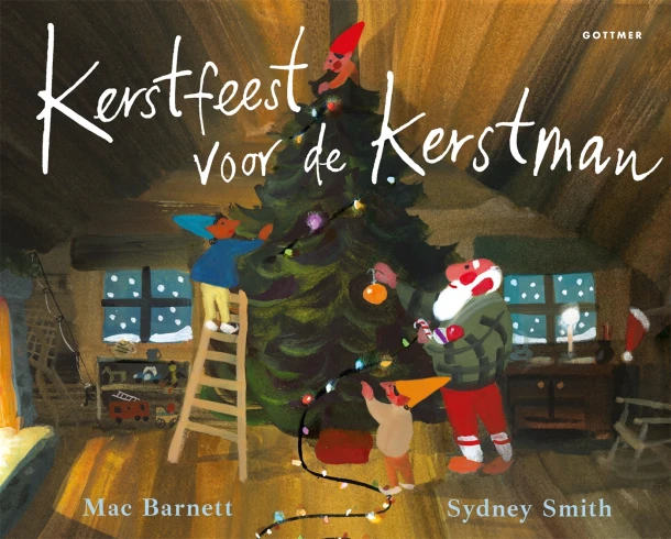 Kerstfeest voor de Kerstman – Mac Barnett – boek cover