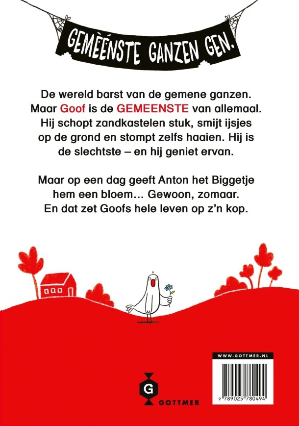 Goof is de gemeenste gans ter wereld – Alex Latimer – boek cover