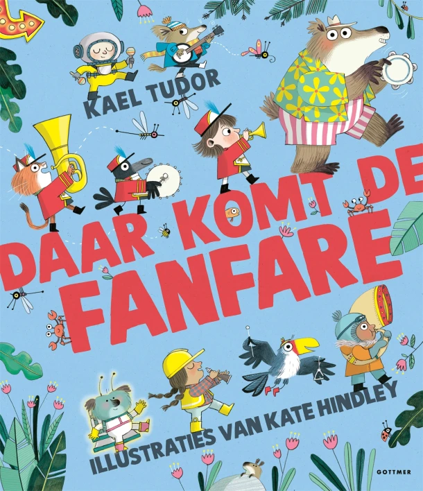 Daar komt de fanfare – Kael Tudor – boek cover