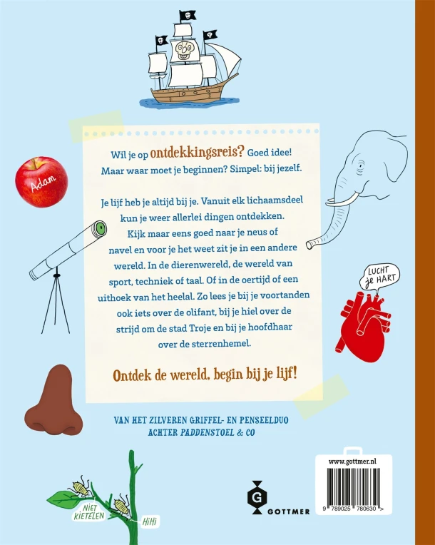 Van tong tot teen – Geert-Jan Roebers – boek cover
