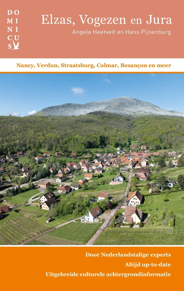 Elzas, Vogezen en Jura – Angela Heetvelt – boek cover