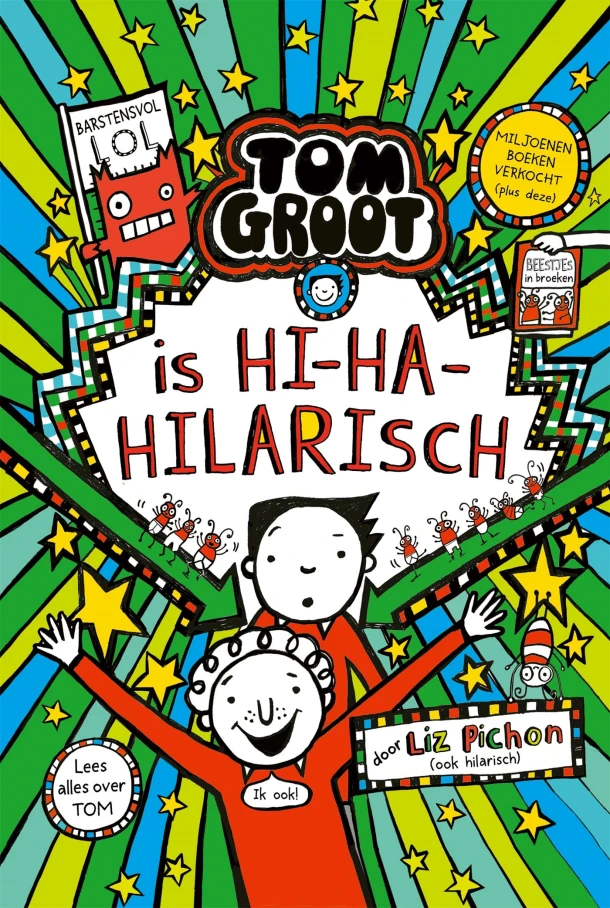 Tom Groot is hi-ha-hilarisch – Liz Pichon – boek cover