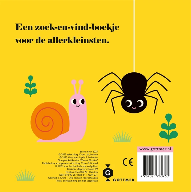 Bij, waar ben je? – Ingela P Arrhenius – boek cover