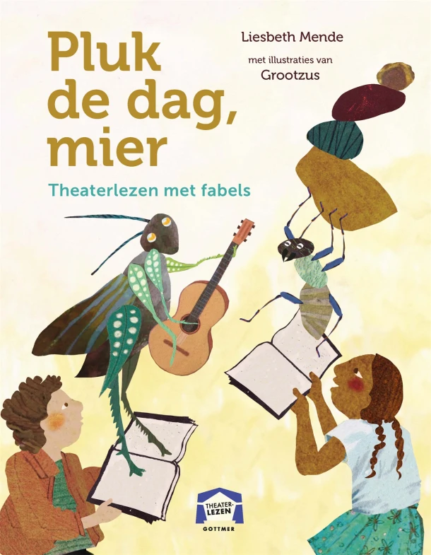 Pluk de dag, mier – Liesbeth Mende – boek cover