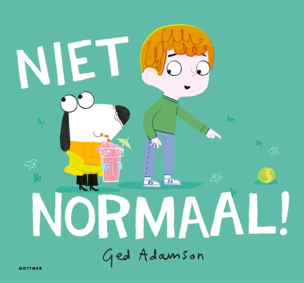 Niet normaal! – Ged Adamson – boek cover