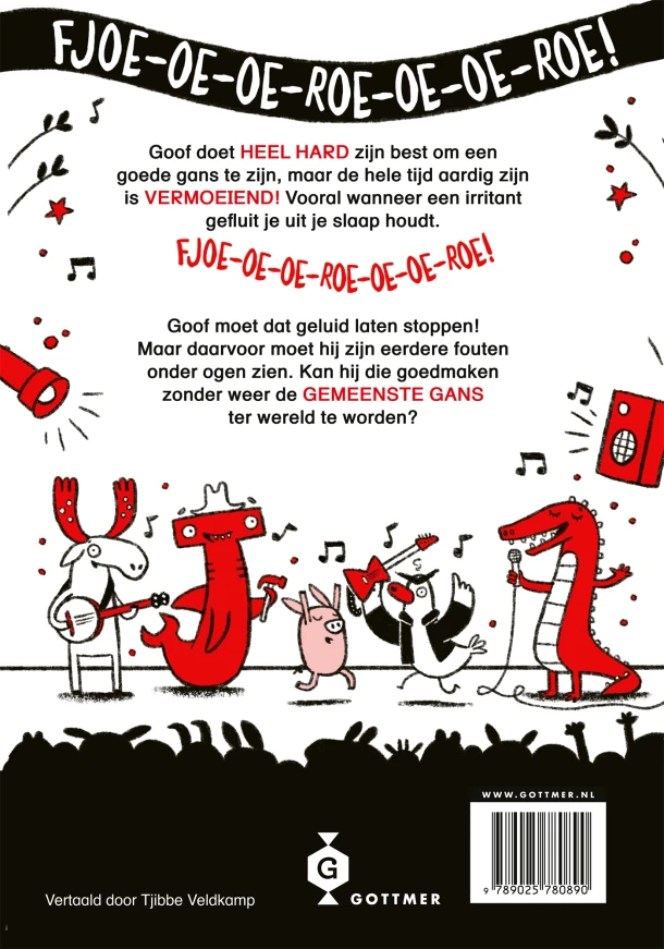 Goof begint een band – Alex Latimer – boek cover