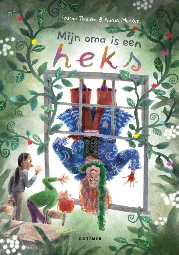 Mijn oma is een heks – Naomi Tieman – boek cover