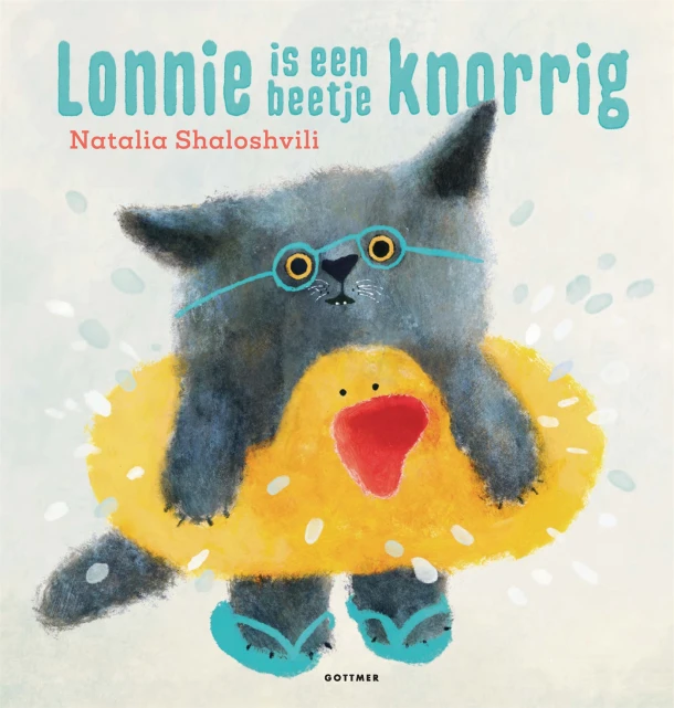 Lonnie is een beetje knorrig – Natalia Shaloshvili – boek cover