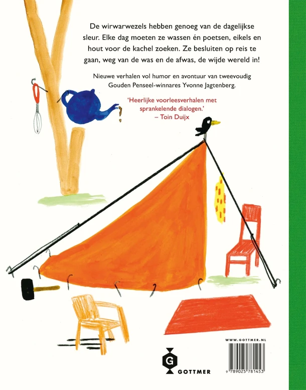 De wirwarwezels op weg! – Yvonne Jagtenberg – boek cover