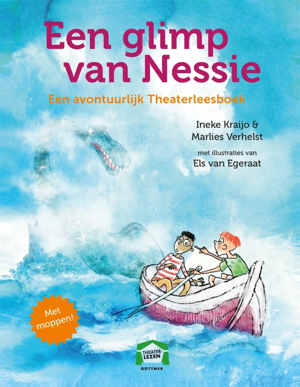 Een glimp van Nessie – Ineke Kraijo – boek cover