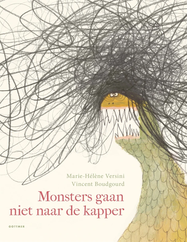 Monsters gaan niet naar de kapper – Marie-Hélène Versini – boek cover