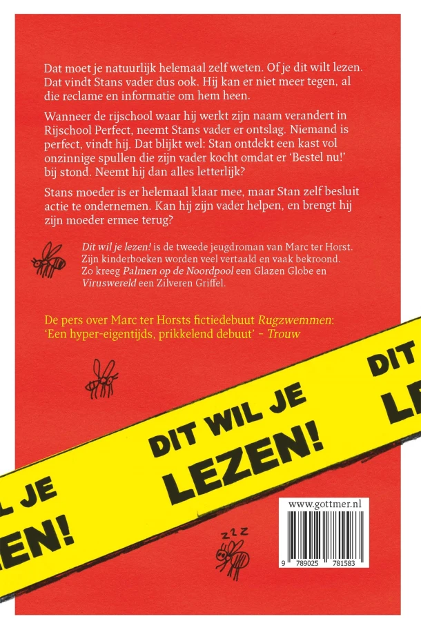Dit wil je lezen! – Marc ter Horst – boek cover