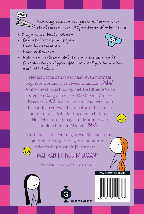 De ultieme valse krengen vs Lottie – Katie Kirby – boek cover