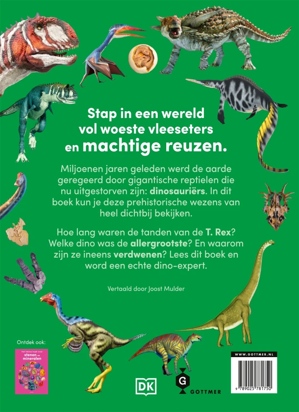 Het kleine boek over dinosauriërs – Sarah Walker – boek cover
