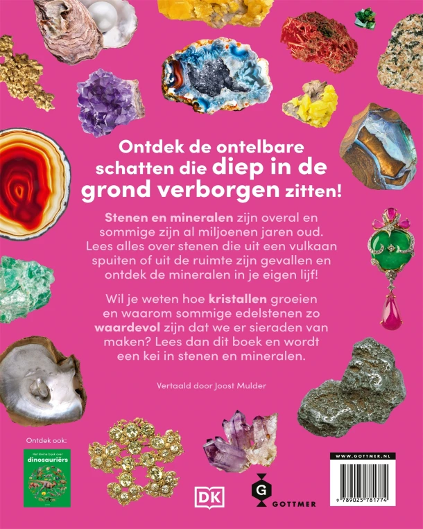 Het kleine boek over stenen en mineralen – Caroline Bingham – boek cover
